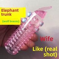 Beaded Pleasure Enhancement Sleeve condom berduri lelaki condom extend pleasure
