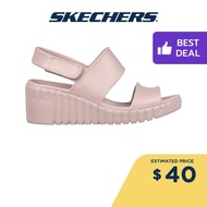 Skechers Women Foamies Pier Ave Promenade Sandals - 111227-MVE Anti-Odor, Machine Washable, Luxe Foam, Wedge Fit