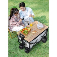 Outdoor trolley Wagon Beach camping trolley foldable trolleys cart Shopping Camping Cart tool Carts 