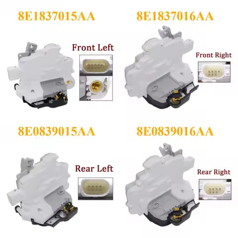8E1837015AA 8E1837016AA Front Rear Door Latch Lock Actuator For Audi A3 8P 2003-2012 A4 B7 A6 SEAT E