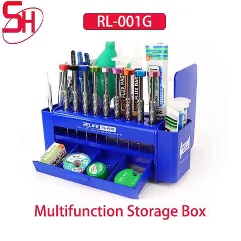 RELIFE RL-001G Multifunction Storage Box For Organizing Repair Parts and Neatly Classifying Collecti