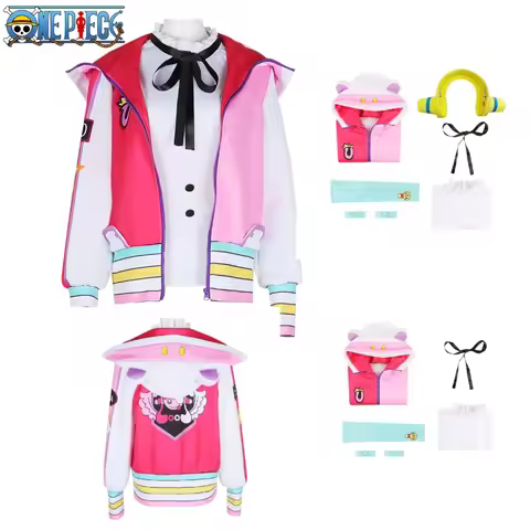 One Piece Uta Cosplay Costume Theater Version Red Shanks Uta Set Performance Adult Children Hallowee