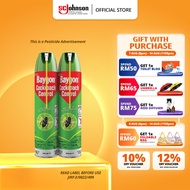 Baygon Cockroach Control Spray (570ml x 2) Twinpack