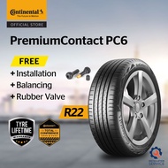 Continental PremiumContact PC6 R22 285/45 MO 325/40 MO 275/35* 315/30* (with installation)