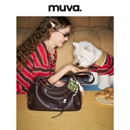 Muva Travel Companion - Bovine Split Leather Shoulder Crossbody Bag for Ladies