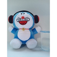 Boneka Doraemon Pake Headsheat Boneka Doraemon