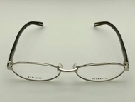 👓 全新 GUCCI Optical Frame in Titanium - 古馳 鈦金屬光學眼鏡 - GG-9607J - 男士 女士 中性 - 銀色 - 52□16-137- 非鈦不戴