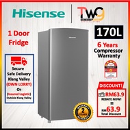 [FREE SHIPPING] Hisense Single Door 170L Refrigerator RR197D4AGN.电冰箱 Peti SEJUK