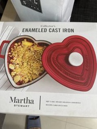 Martha Stewart 心形鑄鐵琺瑯鍋