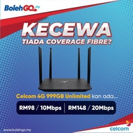 [ READY STOCK ] Celcom Postpaid Unlimited + Modem