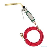 dingdongaa Mapp Gas Torch Adjustable Flame Gas Torch Double-opening Hose Welder