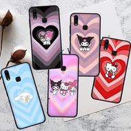 Phone Case for Huawei Y6 Y6s Y6 Prime 2018 Y7 Y9 Prime 2019 24X4 cartoon heart-shaped Kuromi Soft Covers