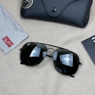 Kacamata Ray-ban General RB 3561 Black Second Original