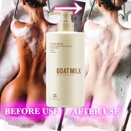goat milk shower gel body wash whitening 沐浴露 800ml big capacity 0 dyeing agent niacinamide moisturizing deep cleaning
