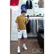 E7th.homme Vegan Small Label Short T-Coffee (E7C300012303)