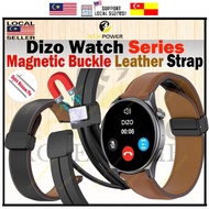 Dizo Watch,Pro/ Watch R/ Watch D,D Talk,D2 /Dizo Watch R2,22mm Premium Leather Magnetic Buckle Strap