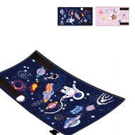 ✨[Ship in 1 Day] Portable Cartoon Kids Airplane Travel Bed - Extendable Seat with Leg Rest & Storage