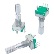 EC11 Encoder 360 Degree Rotary Pulse Digital Potentiometer 20 Position 25mm