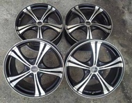 Laffite Sport Rim 18 Inch 5H PCD100 7.5JJ Off+53 For Wish Caldina Prius 86 BRZ XV