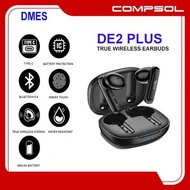 DMES DE2 PLUS TYPE C BLUETOOTH 5.4 300mAh WATER RESISTANT EARBUDS
