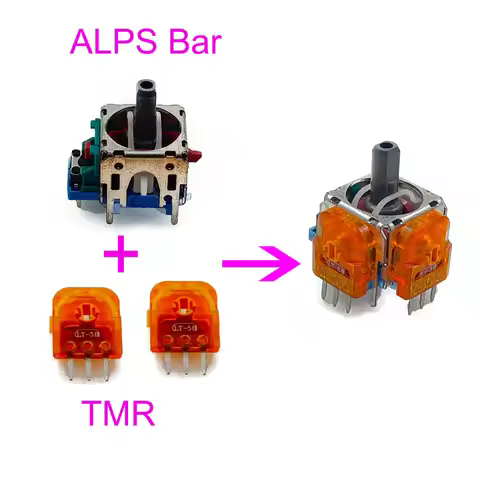 1PC For PS5 Controller TMR Electromagnetic Joystick Gamepad Thumb Stick 3D Analog Joystick Bar +TMR 