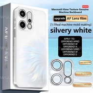 เคสศัพท์ สำหรับ OPPO Reno14/14Pro/14F/13/13Pro/13F พร้อมฟิล์มเลนส์กันดาวระเบิด AF การออกแบบหางนางเงื