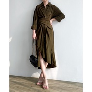 [Aphrodite] Winny Wrap Dress Women's/ Dress