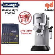 Delonghi EC685 Dedica Pump Espresso EC685M Coffee Machine