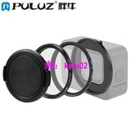 【現貨下殺】PULUZ 適用GoPro HERO12/11 Black CPL+UV濾鏡帶適配器轉接環套裝