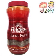 缺貨❌✈USA 美國 Folgers 福爵  經典烘焙即溶咖啡 453g #速溶#免煮#咖啡粉