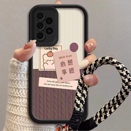 wish true bear Casing for Samsung A52 Samsung A52S 5G Samsung A53 5G Samsung A54 5G Samsung A55 5G S