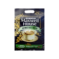 Maxwell House 麥斯威爾 無糖2合1咖啡  11g  150ml  25包  1袋