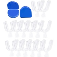 14pcs Dental Trays for Whitening Teeth, Thin Thermoform Moldable Mouth Tray for Teeth Whitening, Tee