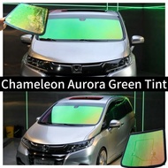 【Aurora Green】Chameleon Aurora Green IRR 95% 2PLY Tinted Building/Car Tinted & Uv 99% chameleongreen