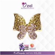 𝗥𝗲𝗮𝗱𝘆 𝗦𝘁𝗼𝗰𝗸 Ozel Chempaka Babybrooch G32029 Butterfly Bahu Small , Pin Ring Tudung, Kerongsang, Set Batu Swarovski