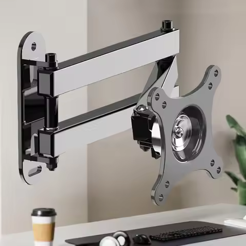 20° tiltable TV Wall Mount Bracket 360° Rotated Holder Universal TV Mount for 14 to 37 Inch Computer