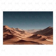 Desert rock background fabric with natural scenery, decoration for Gobi magazine photo studio, hangi