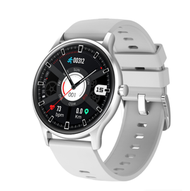 運動血壓血氧心率睡眠監測智能手錶( 銀灰色)