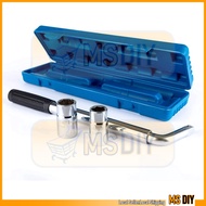 3pcs Tire Wrench Spanner Telecopic Extension Tire Opener Socket 17x19mm & 21x23mm Pembuka Tayar Kere
