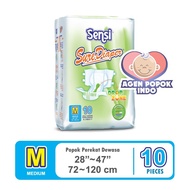 SENSI SURE Diapers Adhesive Adult Diapers M 10 Adult Diapers Tape M10