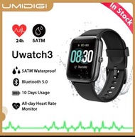 UMIDIGI 智慧手錶 Uwatch3 健身追蹤器,適用於 Android 手機的智慧手錶,活動追蹤器智慧型手錶,適合女性、男性、兒童,睡眠監視器全天心率為 5ATM 防水