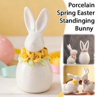 Porcelain Spring Easter Standinging Ceramic Small Ornament 7 Available Styles O5c6