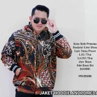 ABSTRAK JAKET BATIK PRIA WANITA BOMBER BATIK SOLO jaket batik jumbo