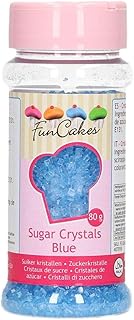 FunCakes G42630 Colourful sugar Blue 80 g
