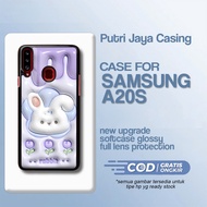 Samsung A20s Cute 07 Case Latest Hardcase Softcase Glossy Kesing Putri Jaya Casing