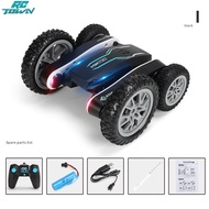 รถผาดโผนบังคับ2.4กรัมรถ Rc การหมุน360องศารถสองด้านขับเคลื่อนสี่ล้อสำหรับเป็นของขวัญเด็ก
