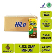 TERUJI (KARTONAN) HILO SCHOOL SUSU UHT COKLAT 200ML KODE 395