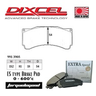 (BRAKE PAD FOR CALIPER AP RACING CP9660) DIXCEL ES Type 0-600°C Brake Pad ES 9913905