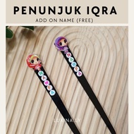Penunjuk Mengaji Al-Quran Iqra Telunjuk Penanda Buku Cerita  Novel - Jenis Acrylic