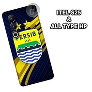 G27 - Latest ITEL S25 Softcase 2024 - Flexible rubber material - PERSIB FOOTBALL CLUB Motif - flexib